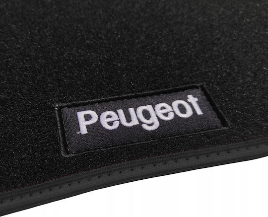 Me Premium Σετ Μπροστινά και Πίσω Πατάκια 4τμχ για Peugeot 5008 2017 Μαύρα