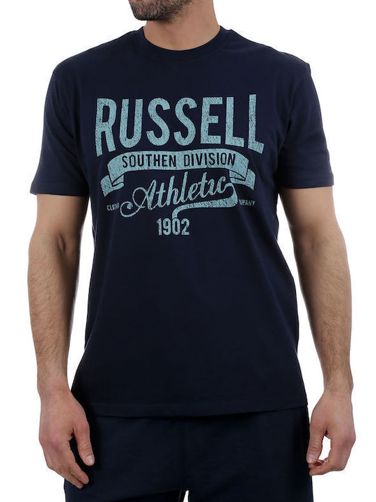Crew Neck Tee Blau