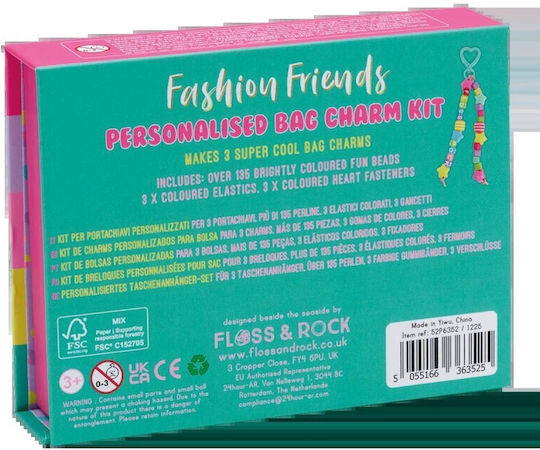 Floss & Rock Χάντρες Κατασκευής για Παιδιά 3+ Ετών