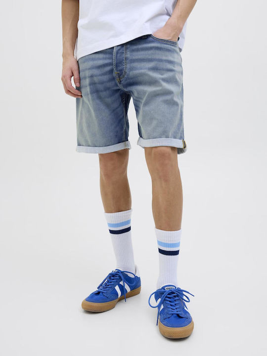 Jjirick Мъжка Бермуда Деним Син Denim