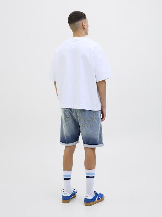 Jjirick Мъжка Бермуда Деним Син Denim