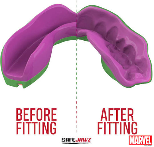 Safejawz Schutzmasken Für Den Mund Hulk Extro Marvel Junior Grüne