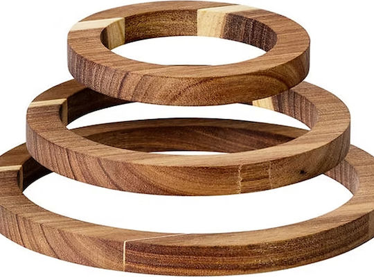 Tischsets für Kochutensilien Hölzernes 3 Stück Tischsets für Kochutensilien Hölzernes 3 Stück