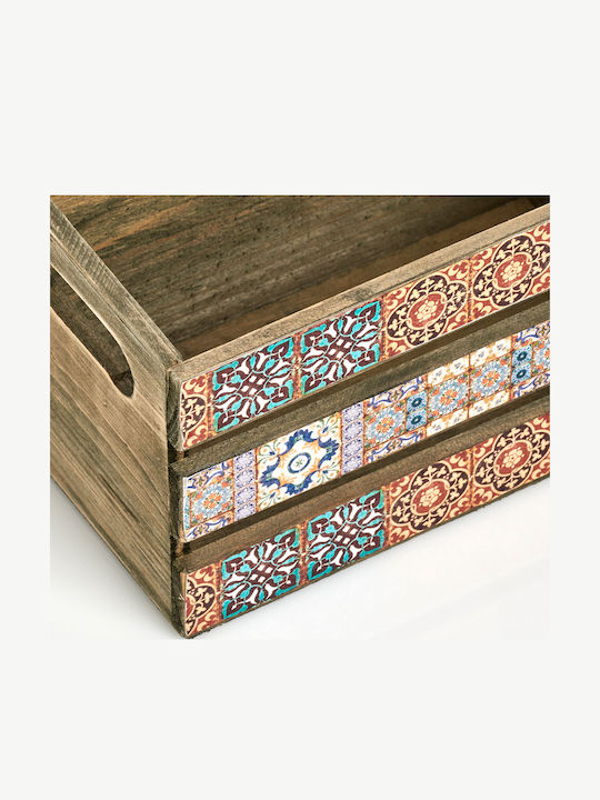 Dekorative Boxen Hölzernes 24x16x13,5cm