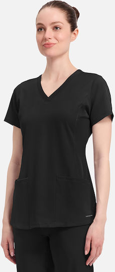 Healing Hands Monica Female Medical Blouse Black
