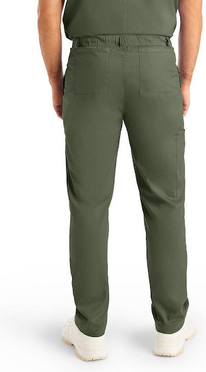 Landau Male Medical Pants Green