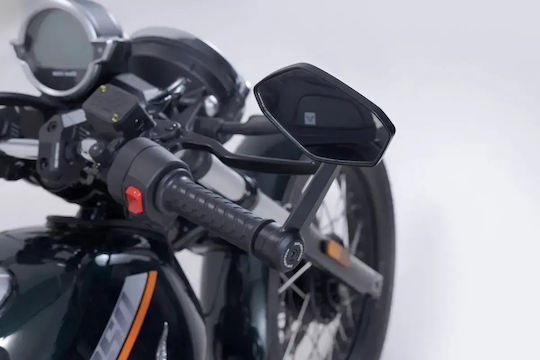 SW-Motech Motorcycle Mirrors 2 Pieces Black