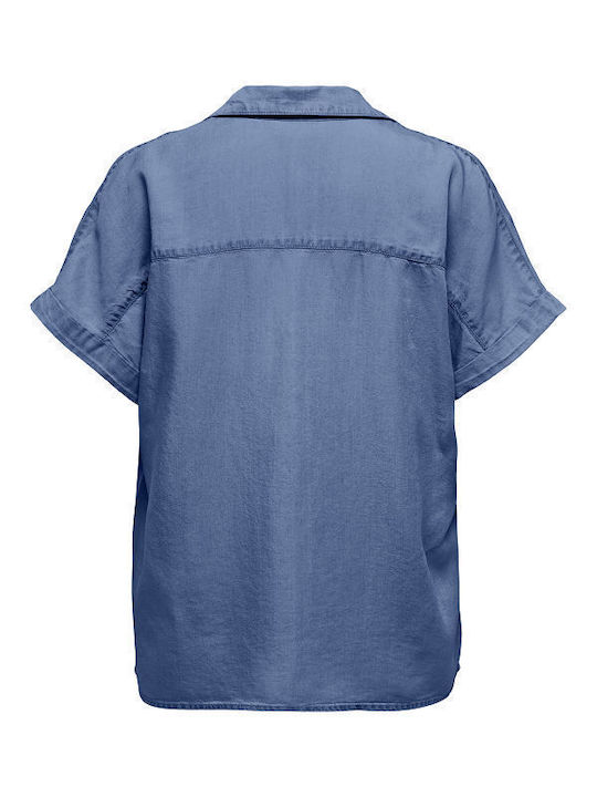 Long Sleeve Women's Shirt Blue