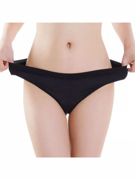 Women's Period Slip Black