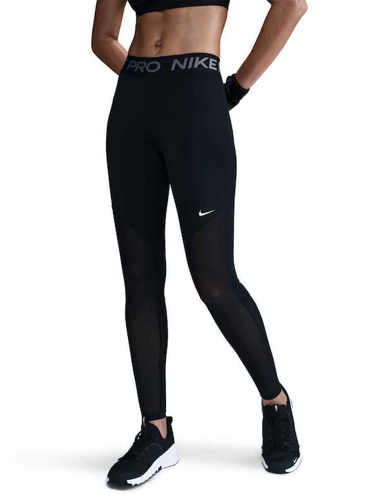 Dri-Fit Pro Training Γυναικείο Μακρύ Κολάν Μαύρο