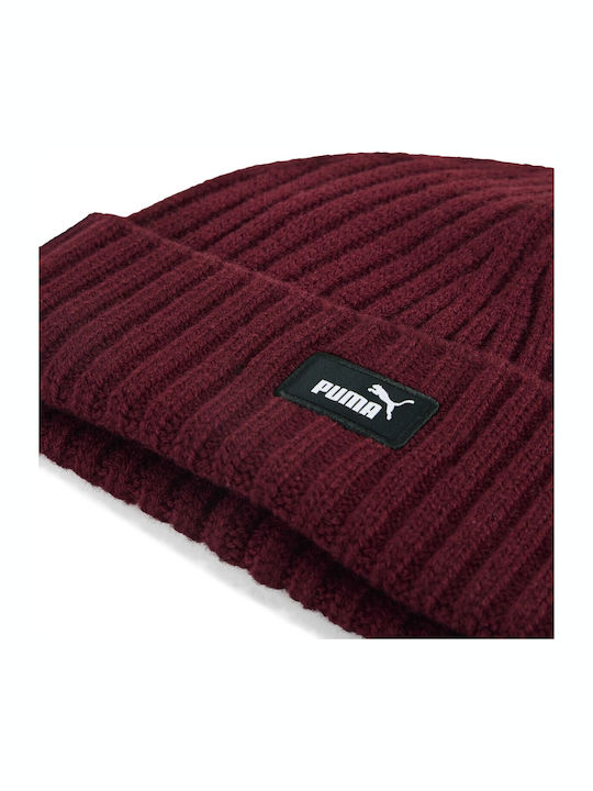 Beanie Mützen Für Männer Strick in Roter Farbe