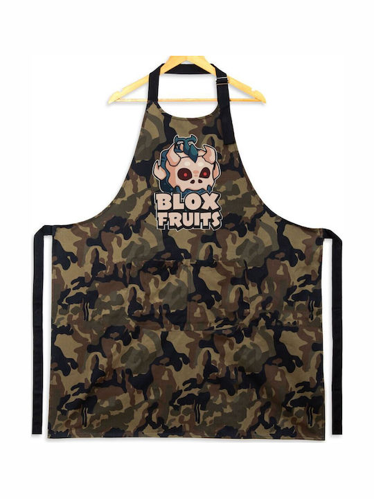 Koupakoupa Roblox Blox Fruits Ποδιά Κουζίνας Πολύχρωμη 31.5x20cm KP_33484_apron-army