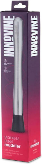 Innovine Muddler Cocktail Stainless Steel Protective Base