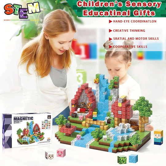 Malvys Магнитна Игра За Строене