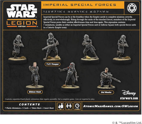 Star Wars Legion Имперски Специални Сили Разширение За Юнит