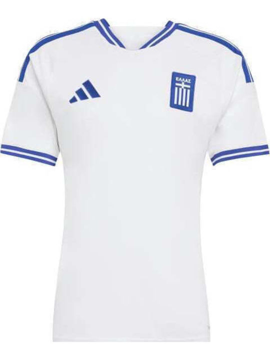 Nationalmannschaften Griechenland 2026 Heimtrikot Männer Fußball Display