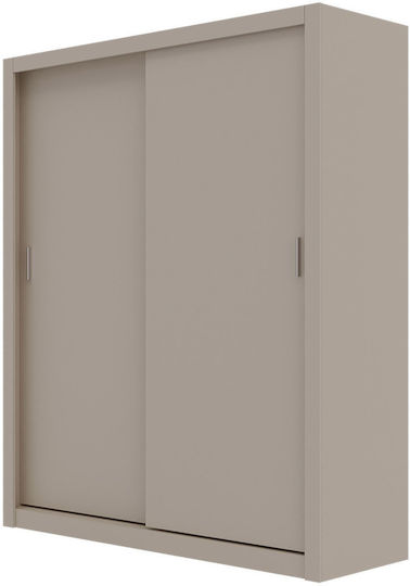 Reflex Δίφυλλη Ντουλάπα Συρόμενη 180x60x215cm Reflex Δίφυλλη Ντουλάπα Συρόμενη 180x60x215cm