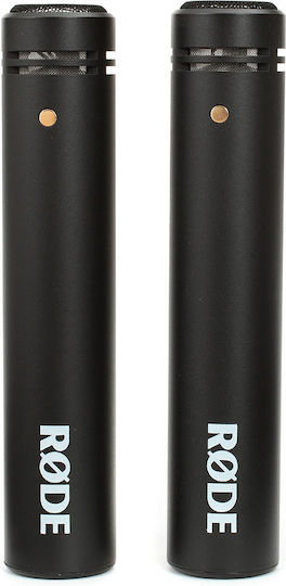 Rode M5-MP Σετ Πυκνωτικό Μικρόφωνο XLR Shock Mounted για Studio