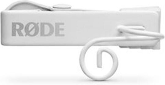 Rode Lavalier GO Condensator (Diafragmă Mică) Microfon Πέτου, Clip On pentru Vocale în Culoarea White