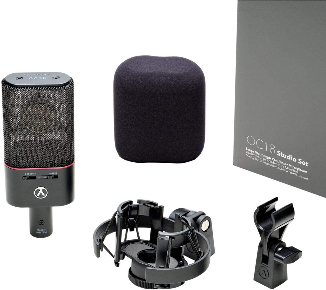 Austrian Audio OC18 STUDIO SET Seturi Microfon Condensator XLR