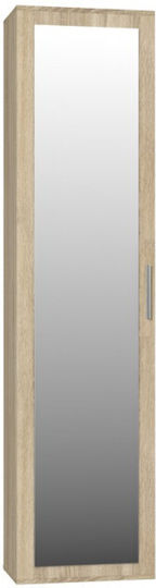 Duo Μονόφυλλη Ντουλάπα 50x35x180cm Sonoma
