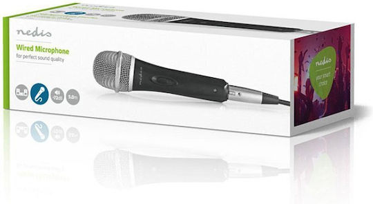 Nedis MPWD50BK Δυναμικό Μικρόφωνο XLR Χειρός για Φωνητικά