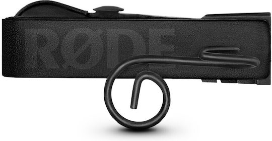 Rode RodeLink Lav Кондензатор (Малка диафрагма) Микрофон 3.5mm Πέτου, Clip On за Вокали в Черен Цвят