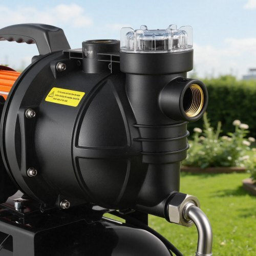 Vevor Електрическа Повърхностна Помпа с Автоматично Засмукване 1hp Еднофазна