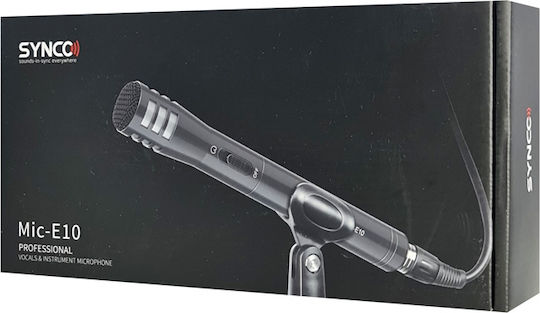 Synco MIC-E10 Δυναμικό Mikrofon Handgerät, Tischgerät Journalistisch