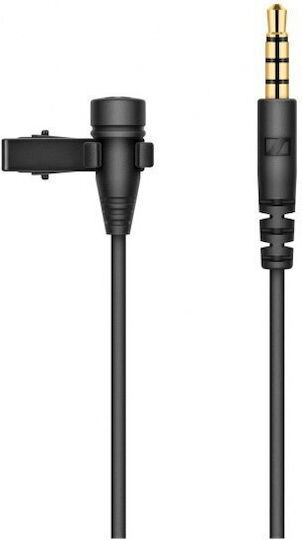 Sennheiser XS Lav Mobile Кондензатор (Малка диафрагма) Микрофон Πέτου, Clip On Журналистически в Черен Цвят
