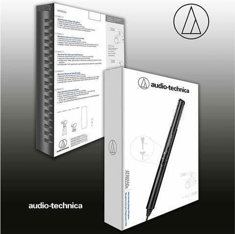 Audio Technica ATR6550x Πυκνωτικό Μικρόφωνο 3.5mm Shock Mounted για Κάμερα