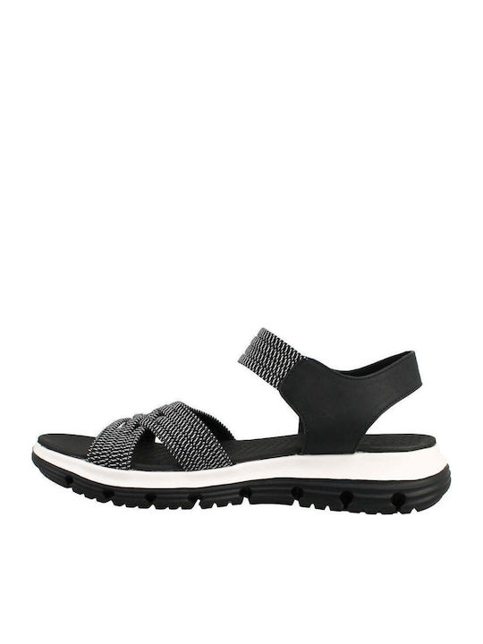 Women's Flat Sandals Black