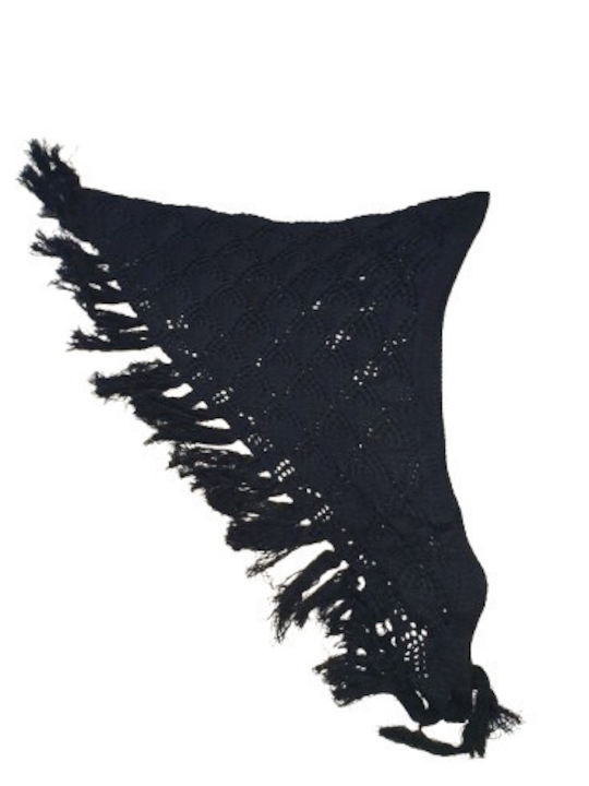 Women's Scarf Shawl Black