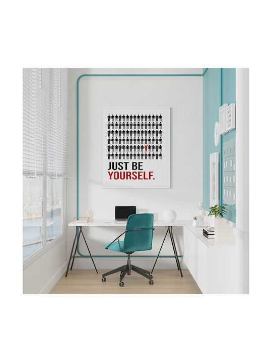 Quote Poster Just Be Yourself Pq185 30cm X 40cm