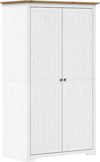 Ușă dublă Dulap de Haine 101x52x176.5cm