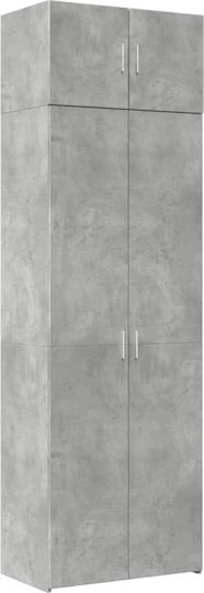 Δίφυλλη Ντουλάπα 70x42.5x225cm Δίφυλλη Ντουλάπα 70x42.5x225cm