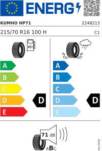 Kumho Runflat 215/70R16 100H Sommerreifen Autoreifen