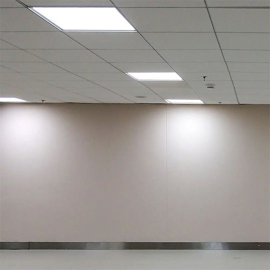 V-TAC Pătrat Încastrat Panou LED Putere 40W cu Alb Natural Lumini 60x60cm.