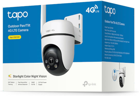 TP-LINK TAPO C501GW v2 IP Surveillance Camera 4G Full HD 1080p Waterproof with Two-Way Communication