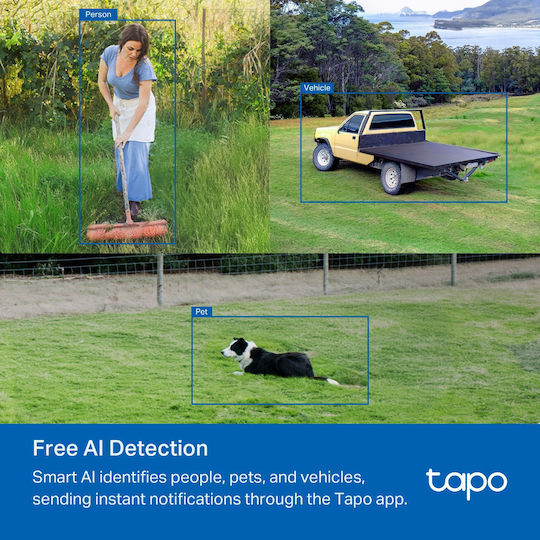 TP-LINK TAPO C501GW v2 IP Surveillance Camera 4G Full HD 1080p Waterproof with Two-Way Communication