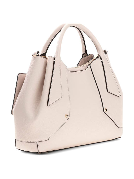 Guess Girlfriend Satchel Γυναικεία Τσάντα από Συνθετικό Δέρμα Guess Girlfriend Satchel Γυναικεία Τσάντα από Συνθετικό Δέρμα