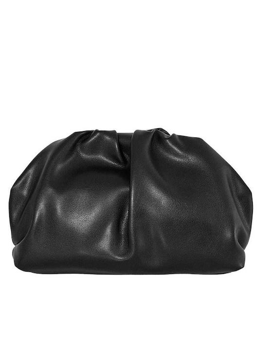 Celestino Women's Clutch Bag Artificial Leather Gathered Black