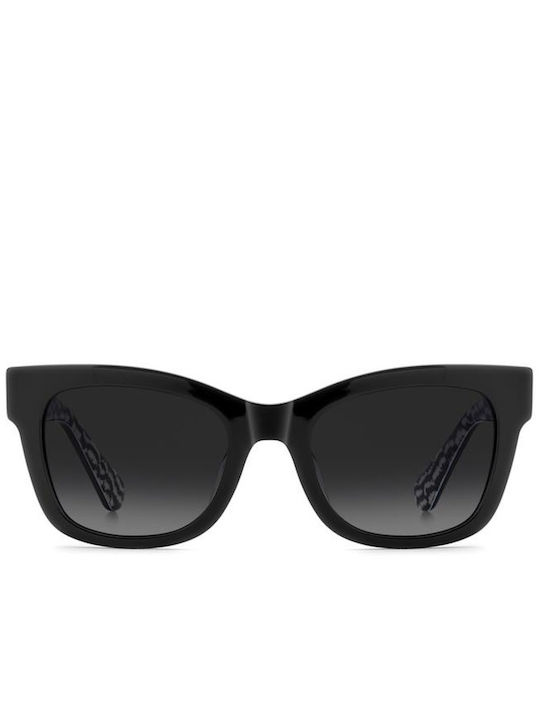 Kate Spade Ochelari De Soare Unisex Cu Ramă Neagră Din Plastic Și Lentile Degrade Negre KS-DEE-2/G/S-807