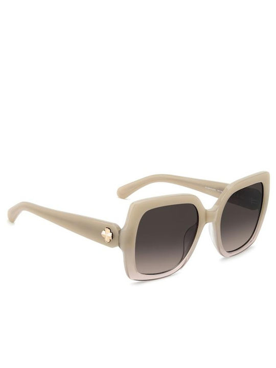 Kate Spade Unisex Ochelari De Soare Cu Ramă Bej Din Plastic / Acetat Și Lentile Bej Degrade KS-AMAYA-2/G/S-0MY
