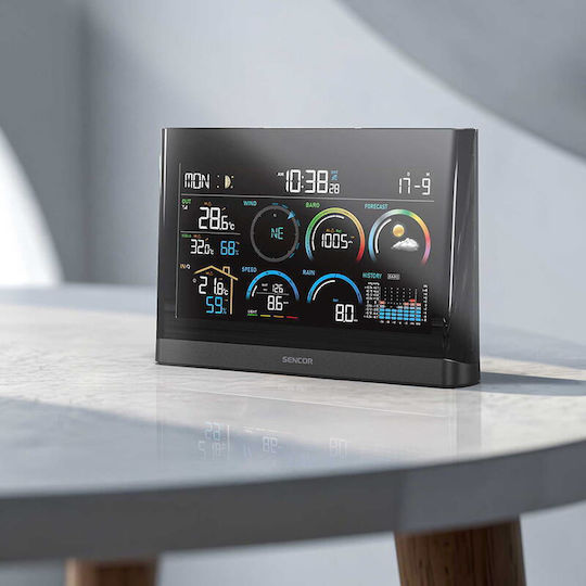 Sencor S-SWS11000 Ασύρματος Μετεωρολογικός Σταθμός Ψηφιακός Επιτραπέζιος