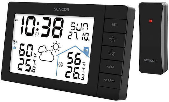 Sencor SWS 3200 Stație Meteo Fără Fir Digitală de Masă