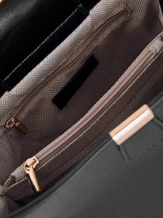 Celestino Women's Handbag With Metal Details Black