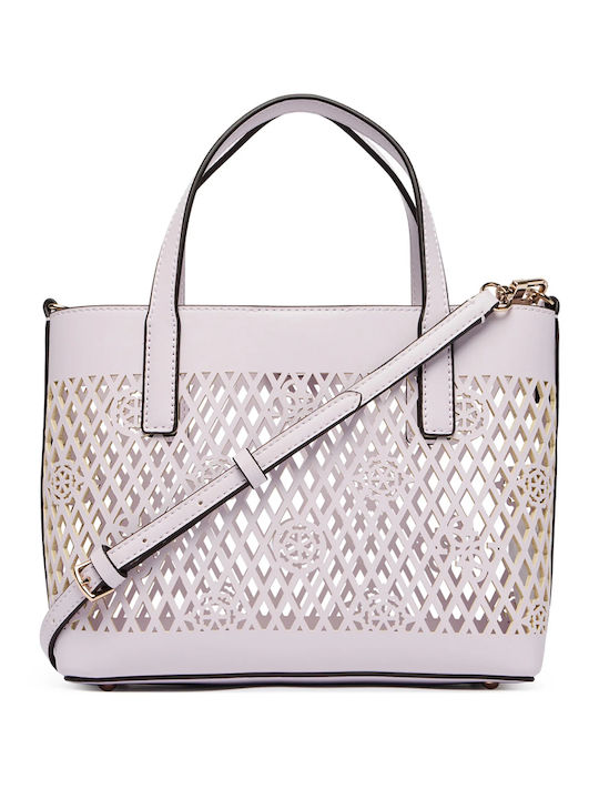 Guess Mini Geantă Damă Tote de Mână Violet