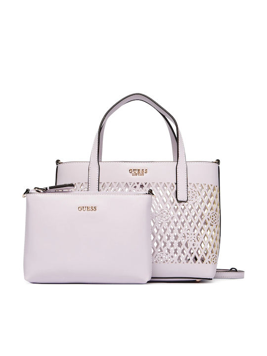 Mini Women's Tote Handbag Purple