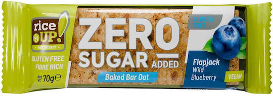 RiceUp Μπάρα Flapjack Χωρίς Προσθήκη Ζάχαρης 70gr